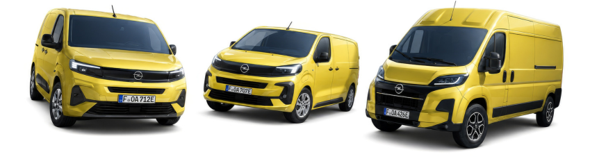 Užitkové vozy Opel