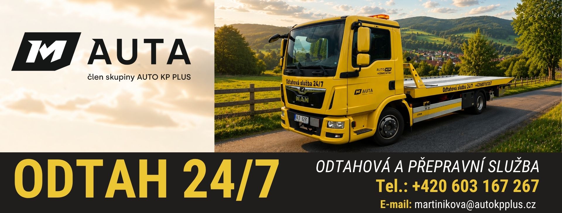 ODTAHOVÁ A PŘEPRAVNÍ SLUŽBA